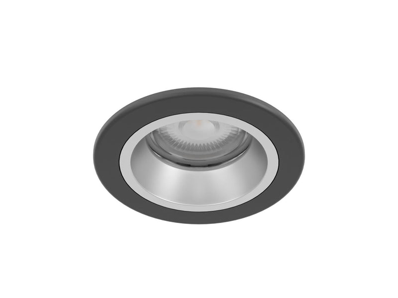 EGLO YEBRA-Z MATTER recessed spot Ø87 RGB/CCT 490lm black/silver