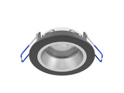 EGLO YEBRA-Z MATTER recessed spot Ø87 RGB/CCT 490lm black/silver