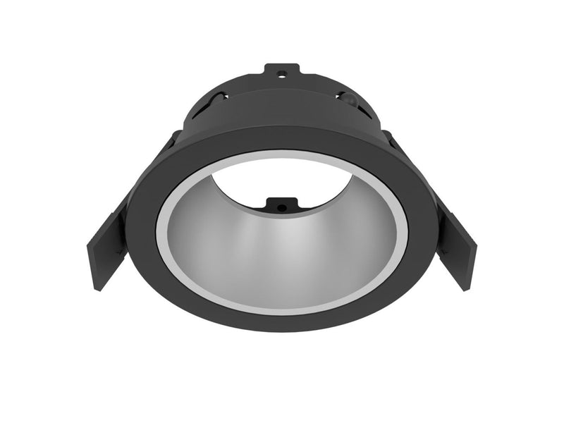 EGLO YEBRA-Z MATTER recessed spot Ø87 RGB/CCT 490lm black/silver