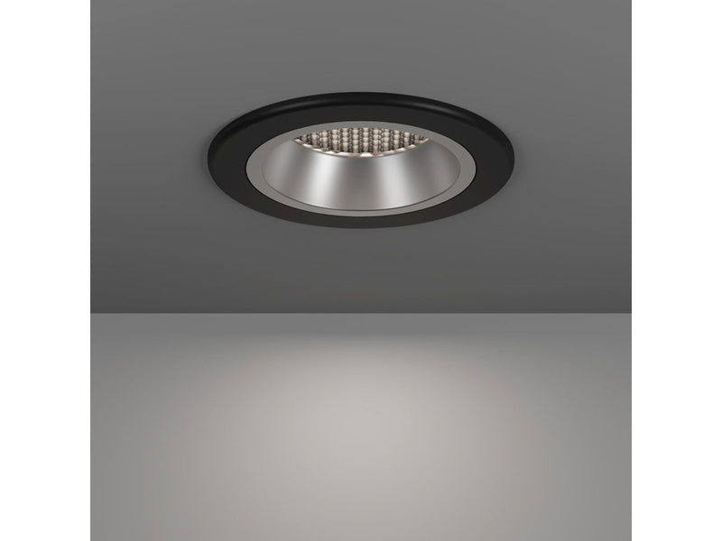 EGLO YEBRA-Z MATTER recessed spot Ø87 RGB/CCT 490lm black/silver