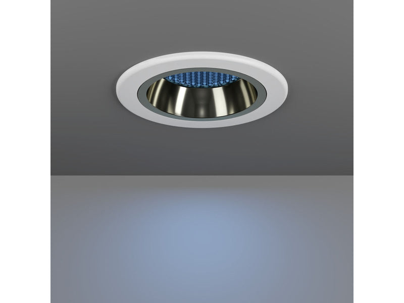 EGLO YEBRA-Z MATTER recessed spot Ø87 RGB/CCT 490lm white/gold
