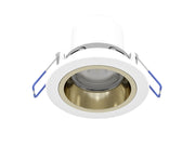 EGLO YEBRA-Z MATTER recessed spot Ø87 RGB/CCT 490lm white/gold