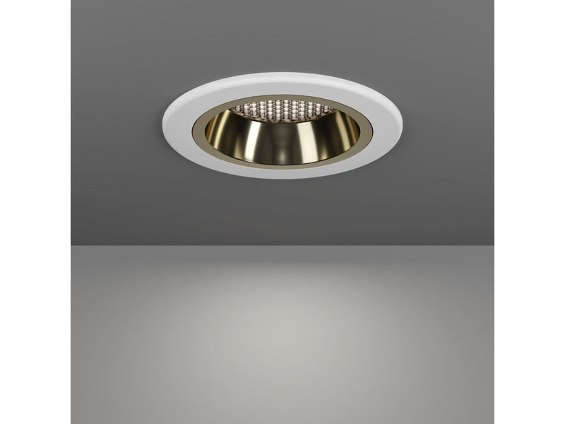 EGLO YEBRA-Z MATTER recessed spot Ø87 RGB/CCT 490lm white/gold