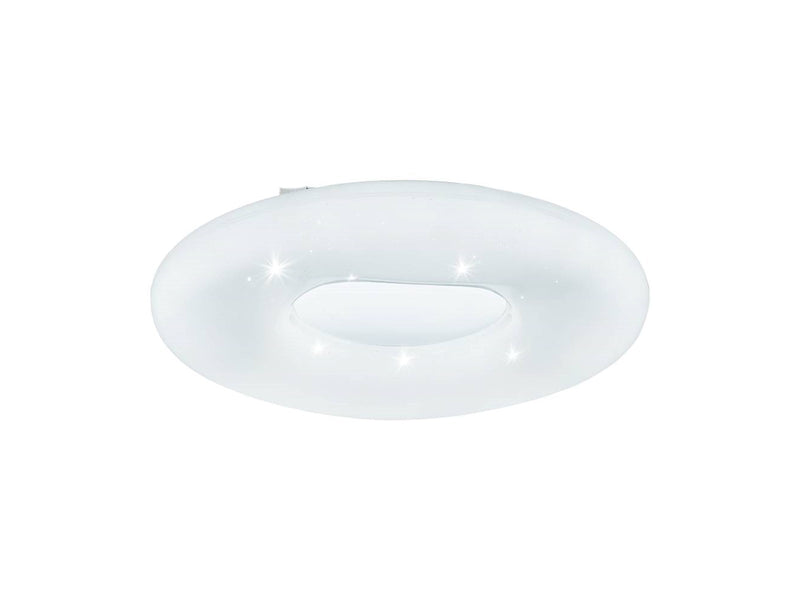 EGLO ZAMODILO DECKENLEUCHTE 2600LM Ø500 KRISTALLWEISS