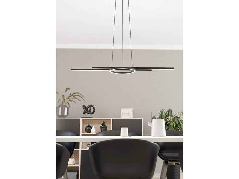 EGLO ZILLERIO-Z long table pendant black