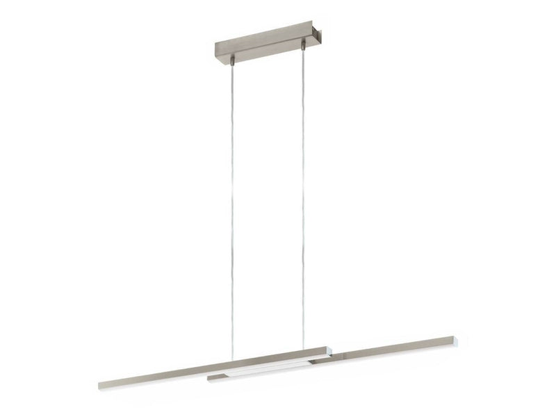 EGLO ZILLERIO-Z long table pendant brushed steel
