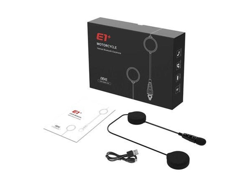 EJEAS E1+ Bluetooth Helmet Headset