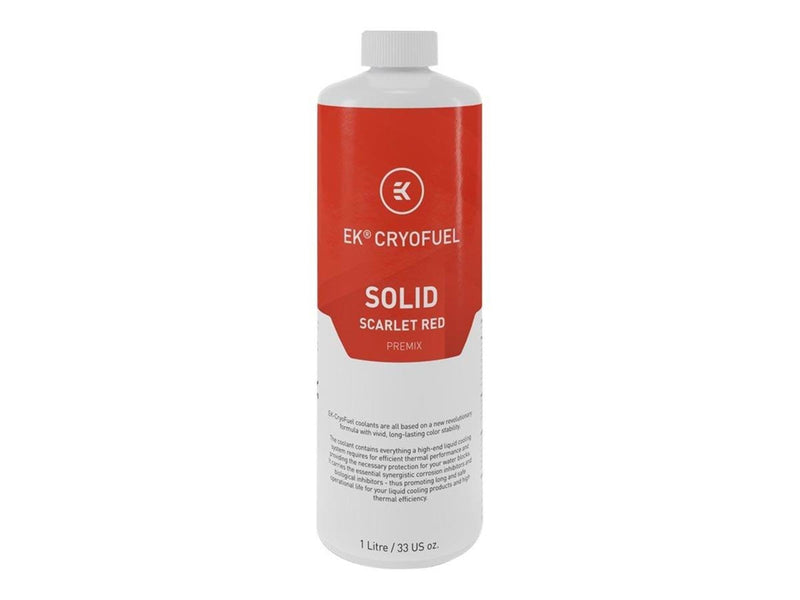 EK Water Blocks EK-CryoFuel Solid Scarlet Red (Premix 1000 mL)
