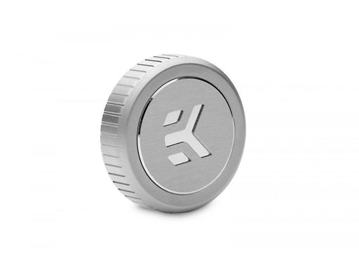 EK Water Blocks EK-Quantum Torque Plug w/Badge - Satin Titanium