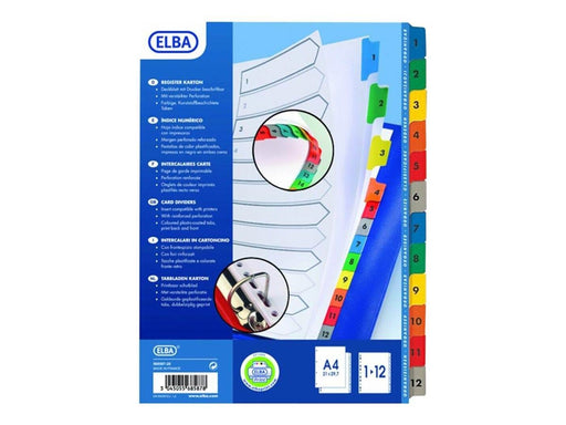 ELBA StrongLine - divider - for A4 - white