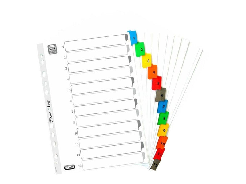 ELBA StrongLine - divider - for A4 - white