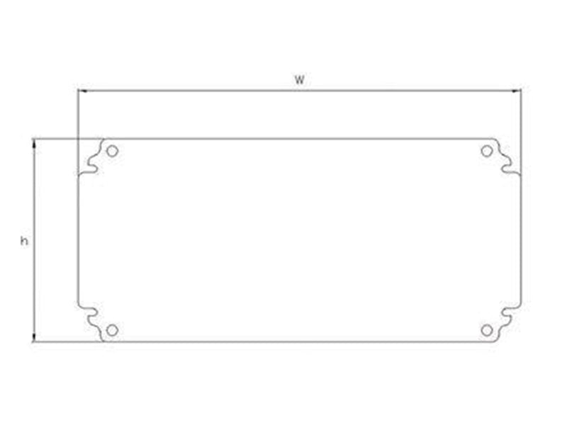 ELDON Mounting plate 150x150