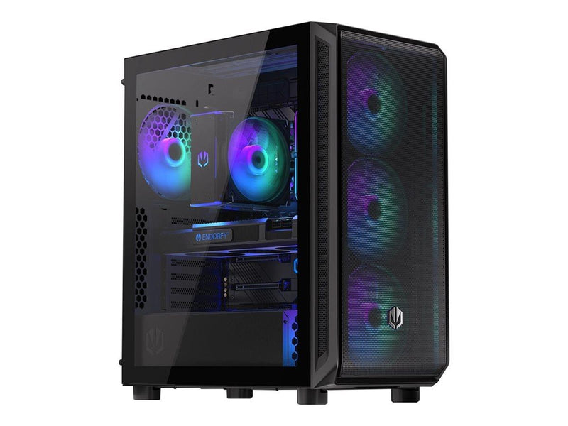 ENDORFY Arx 500 ARGB - PC case - ATX - Gehäuse - Tower - Schwarz