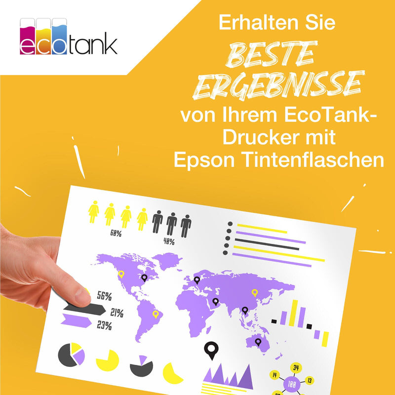 Epson Original EcoTank 113 Nachfülltinte - 4er Multipack