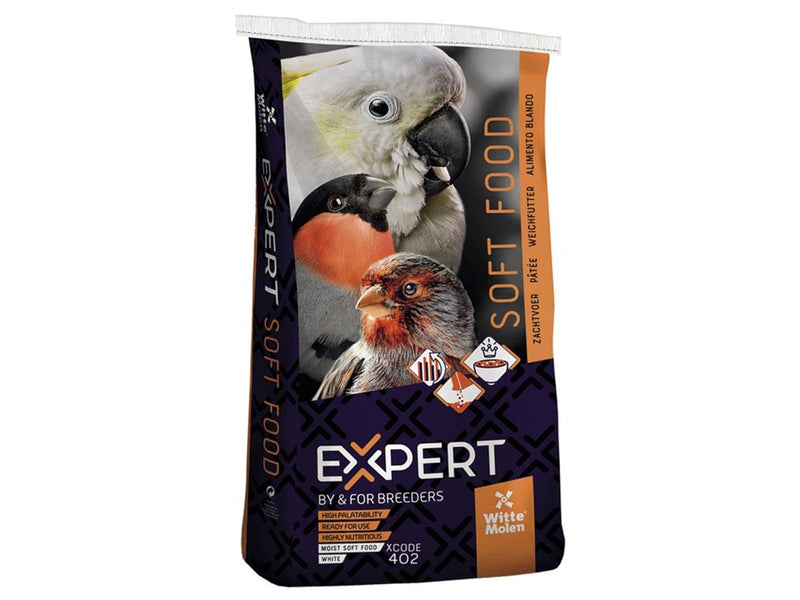 EXPERT blødt fuglefoder hvid 10 kg