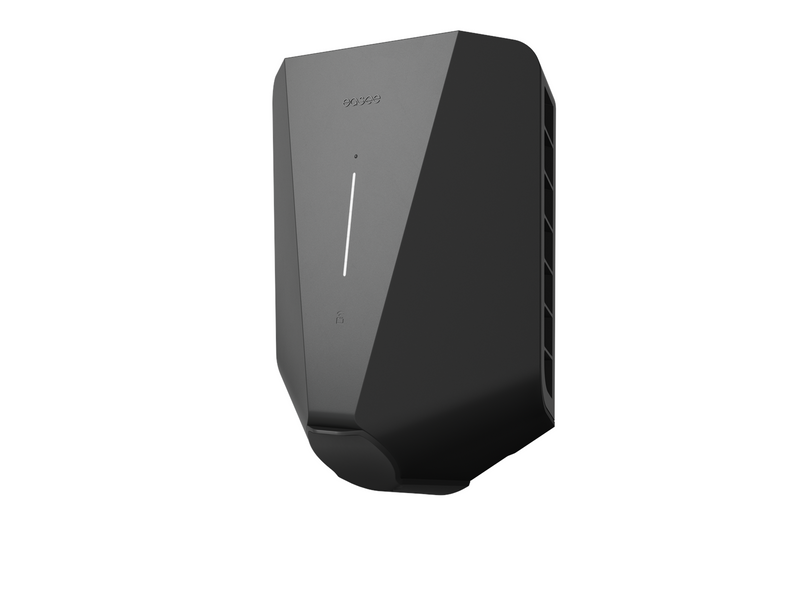 Easee UP charging box 1.4-22kW with kWh meter 4G and WiFi Black
