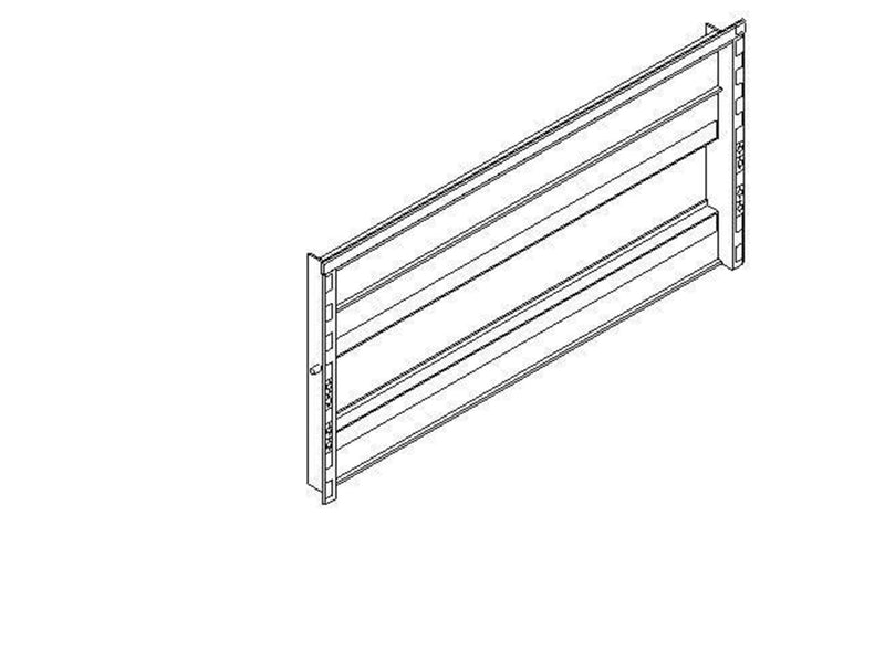 Eaton Escutcheon plate 3x1m set