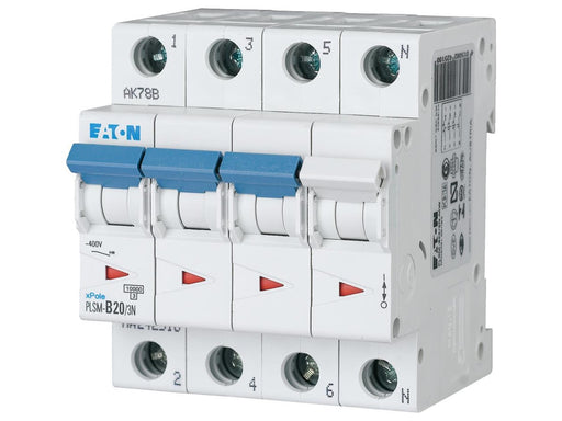 Eaton Plsm-c20/3n-mw - miniature circuit breaker mcb