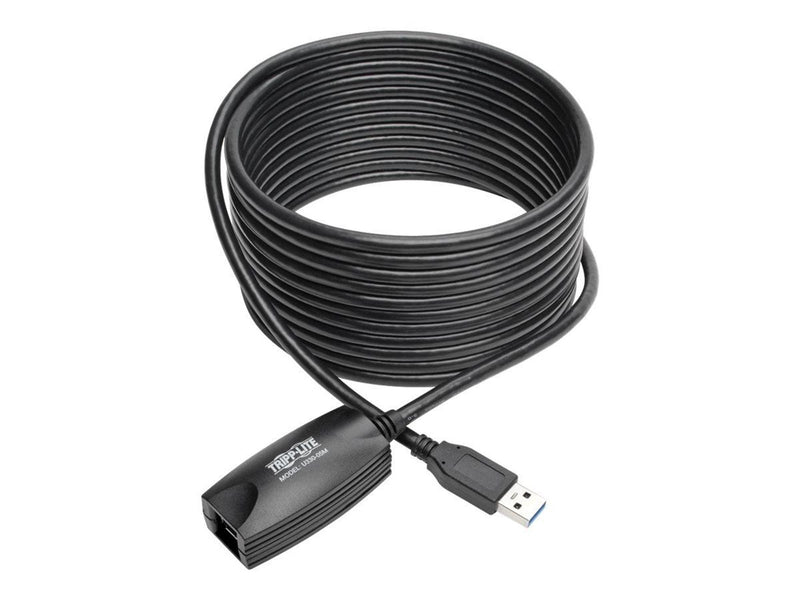 Eaton Series 5M USB 3.0 SuperSpeed Active Extension Repeater Cable A M/F 16ft 16' 5 Meter
