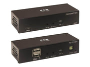 Eaton Series DisplayPort to HDMI over Cat6 Extender Kit with KVM Support 4K 60Hz 4:4:4 USB PoC HDCP 2.2 up to 230 ft. TAA