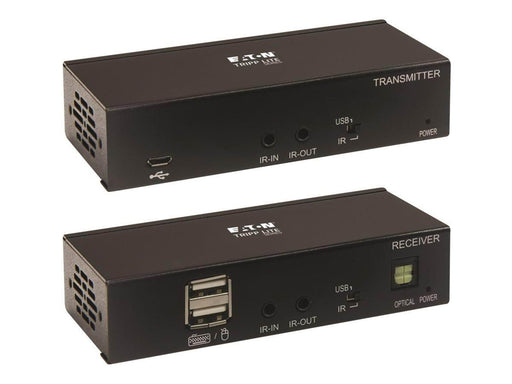 Eaton Series DisplayPort to HDMI over Cat6 Extender Kit with KVM Support 4K 60Hz 4:4:4 USB PoC HDCP 2.2 up to 230 ft. TAA