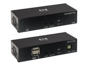 Eaton Series USB C to HDMI over Cat6 Extender Kit with KVM Support 4K 60Hz 4:4:4 Transmitter/Receiver USB PoC HDCP 2.2 up to 230 ft. TAA
