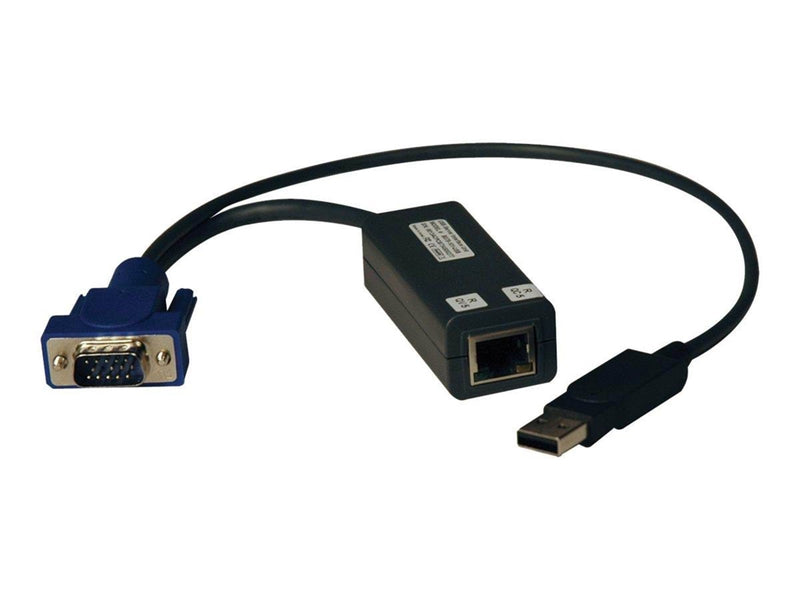 Eaton Series USB Single Server Interface Unit Virtual Media KVM Switch HD15 USB RJ45 TAA