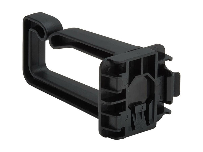 Eaton Tripp Lite Series Cable Management D-Rings for DIN Rails - Multi-Angle 1U Black 2 Pack