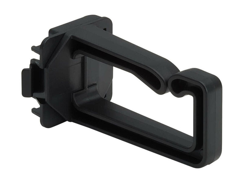 Eaton Tripp Lite Series Cable Management D-Rings for DIN Rails - Multi-Angle 1U Black 2 Pack