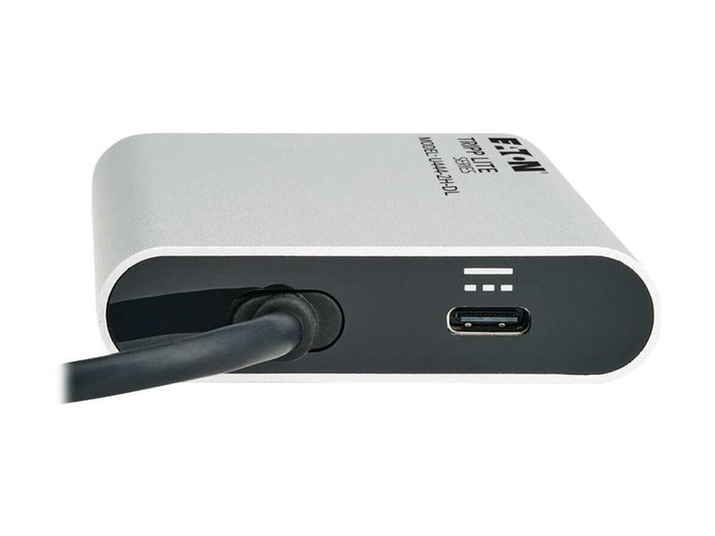Eaton Tripp Lite Series USB-C Adapter Dual Display - 4K 60 Hz HDMI 100W PD Passthrough Silver