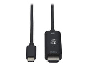 Eaton Tripp Lite Series USB C to HDMI Adapter Cable 4K 60Hz HDR HDCP 2.2 DP 1.4 Alt Mode Black 3ft