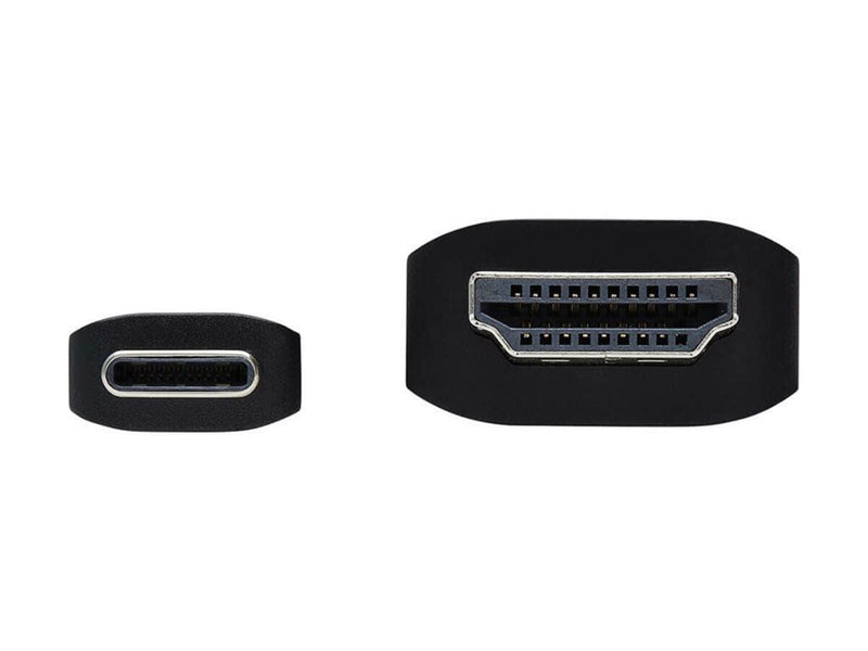 Eaton Tripp Lite Series USB C to HDMI Adapter Cable 4K 60Hz HDR HDCP 2.2 DP 1.4 Alt Mode Black 6ft