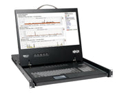 Eaton series 16-Port Rack Console VGA KVM Switch w/ 19" LCD 1U TAA