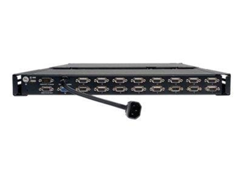 Eaton series 16-Port Rack Console VGA KVM Switch w/ 19" LCD 1U TAA