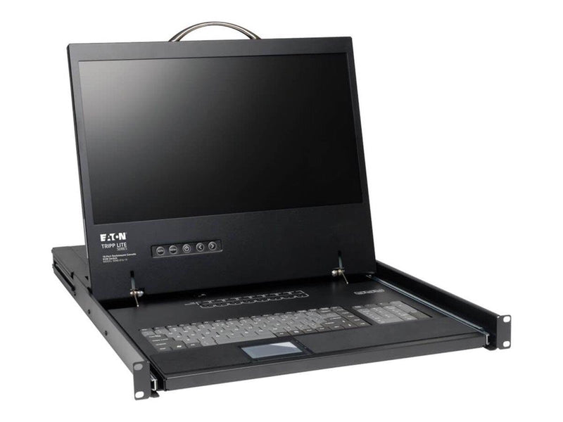 Eaton series 16-Port Rack Console VGA KVM Switch w/ 19" LCD 1U TAA
