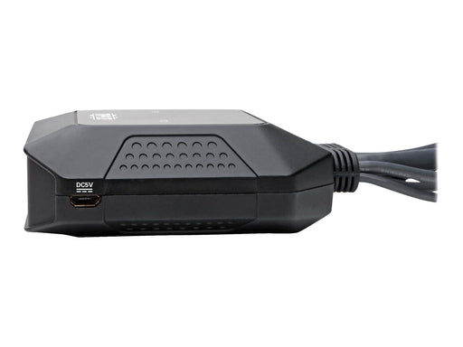 Eaton series 2-Port DisplayPort 1.1/USB KVM Switch with Audio/Video Built-In Cables USB Peripheral Sharing