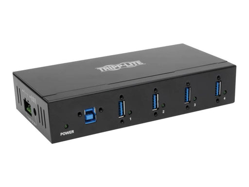 Eaton series 4-Port Rugged Industrial USB 3.0 SuperSpeed Hub USB-Hubs - USB 3.2 - 4 - Schwarz