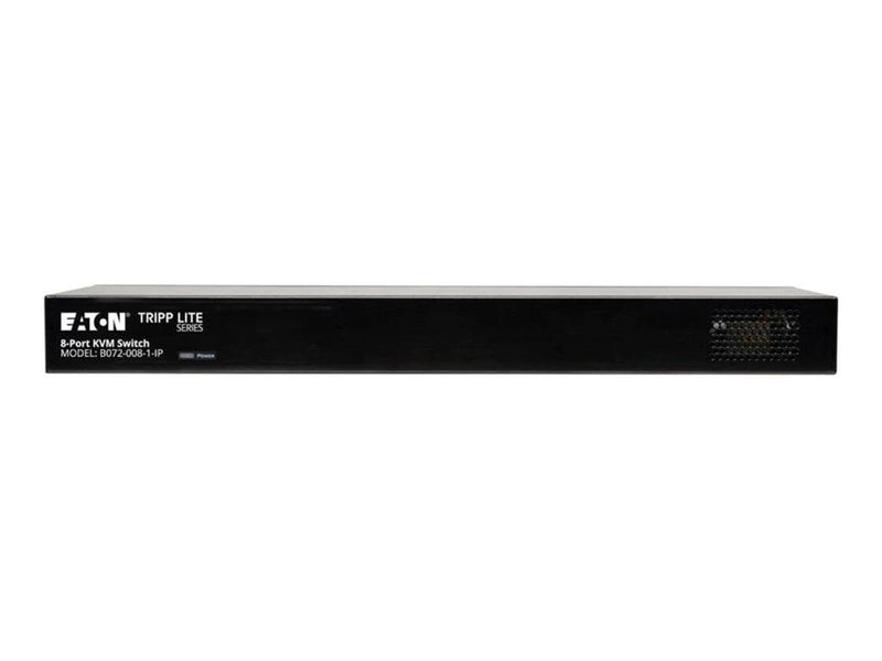 Eaton series 8-Port IP Cat5 KVM Switch Compact 1+1 User Rackmount