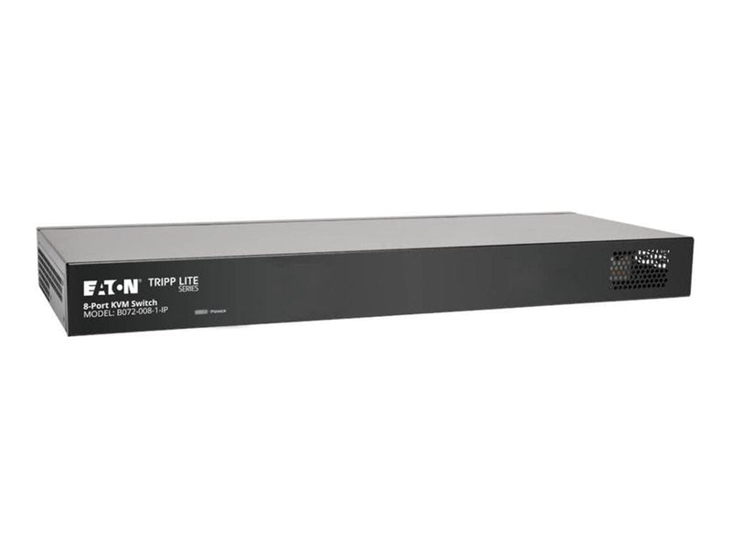 Eaton series 8-Port IP Cat5 KVM Switch Compact 1+1 User Rackmount