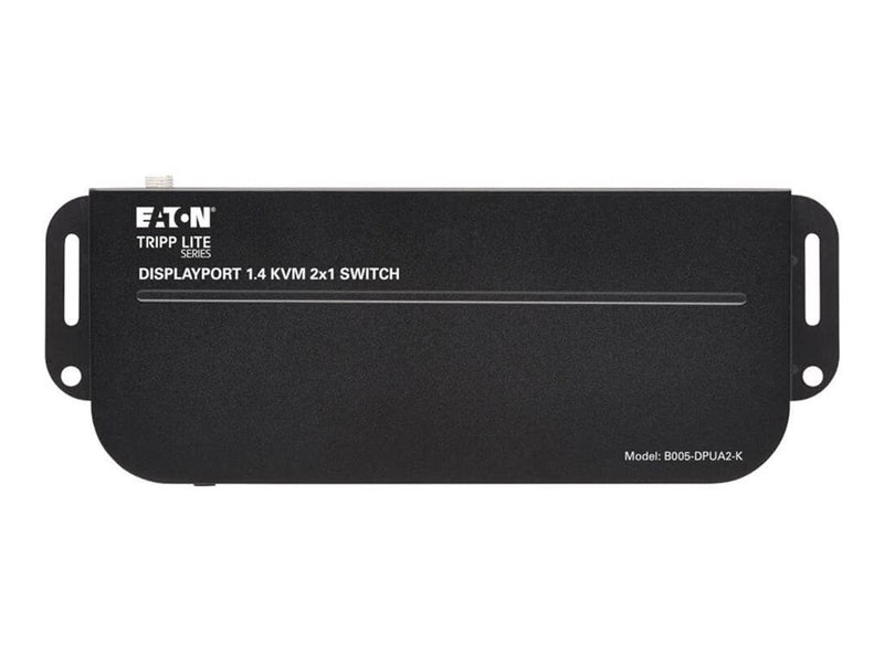 Eaton series DisplayPort USB KVM Switch 2-Port 4K 60Hz HDR DP 1.4 USB Cables