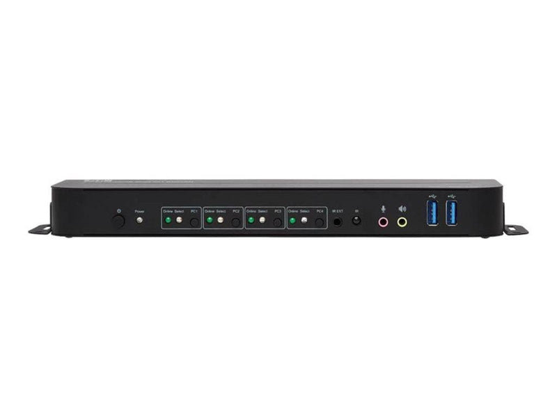 Eaton series HDMI USB KVM Switch 4-Port 4K 60Hz HDR HDCP 2.2 IR USB Sharing