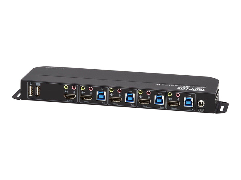 Eaton series HDMI USB KVM Switch 4-Port 4K 60Hz HDR HDCP 2.2 IR USB Sharing