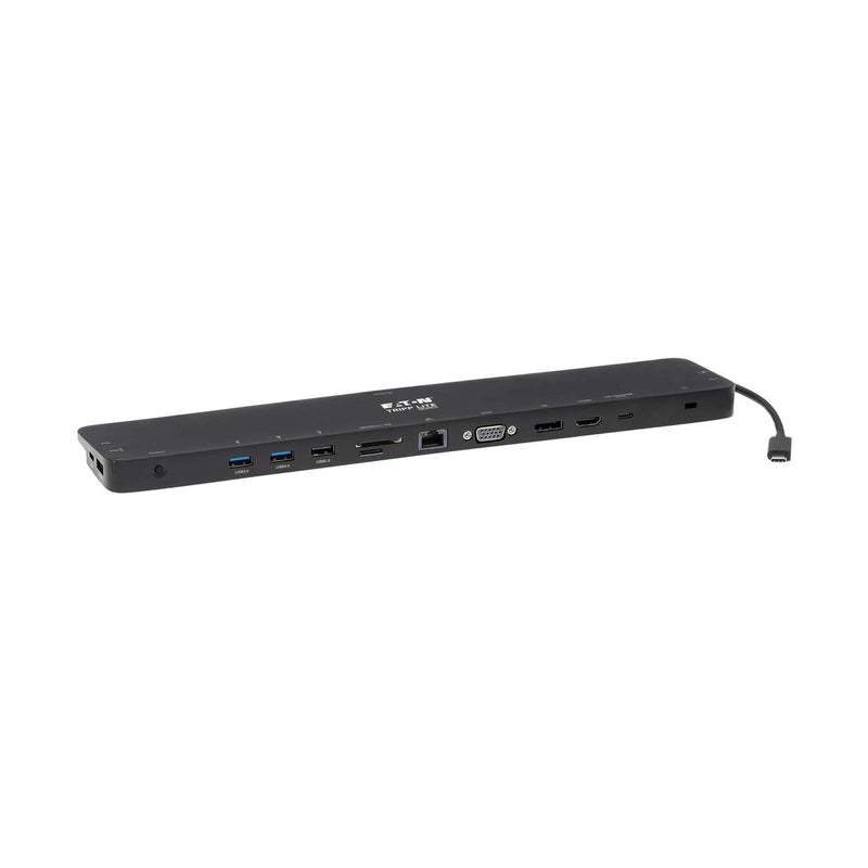 Eaton Tripp Lite Series USB Docking Station USB-C Triple Display 4K HDMI DP schwarz