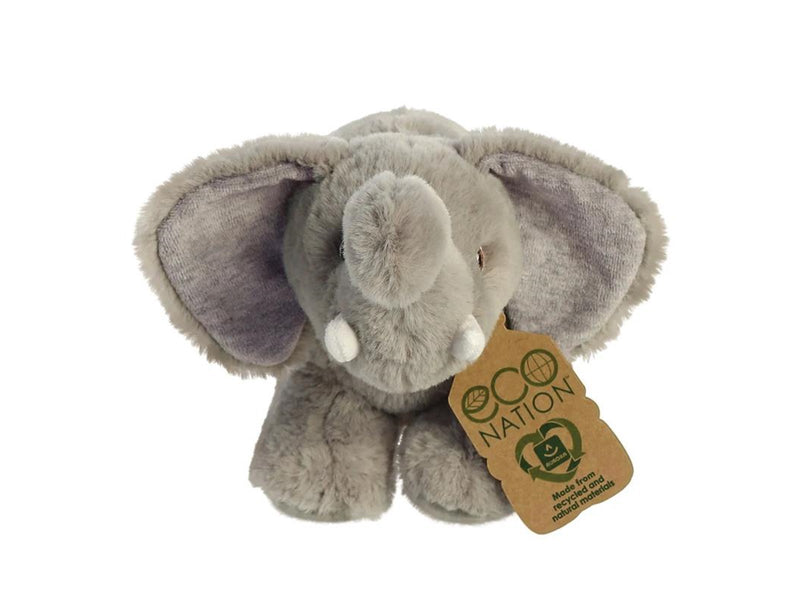 Eco Nation – Plush Toy / Cuddly Elephant 27 cm Eco-Friendly