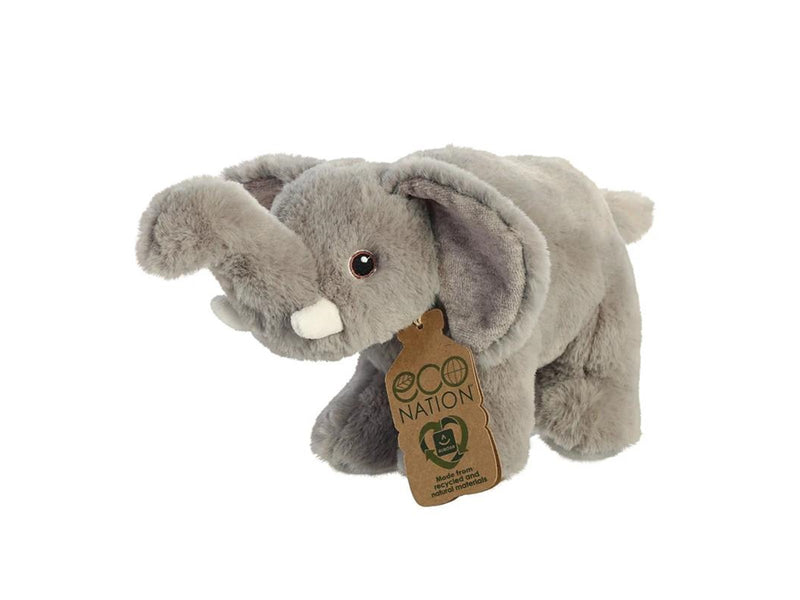 Eco Nation – Plush Toy / Cuddly Elephant 27 cm Eco-Friendly