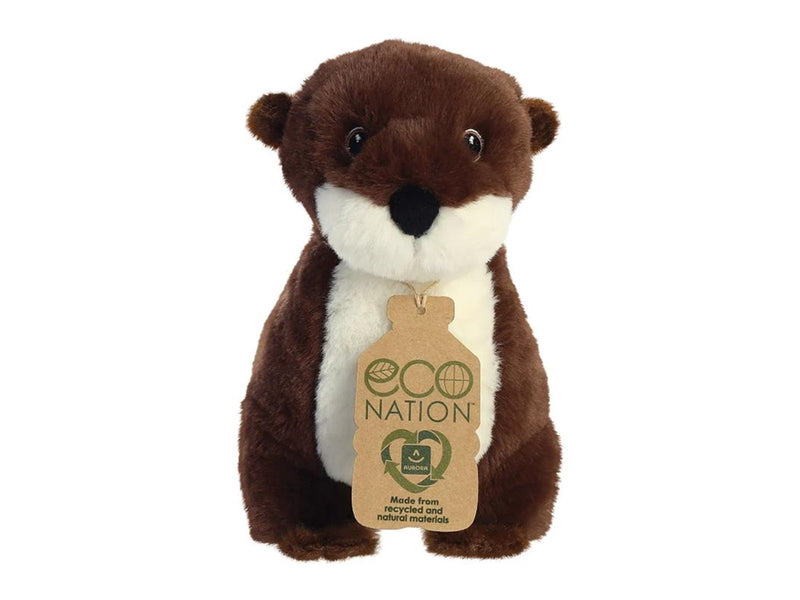 Eco Nation – Plush Toy / Cuddly River Otter 34 cm Eco-Friendly