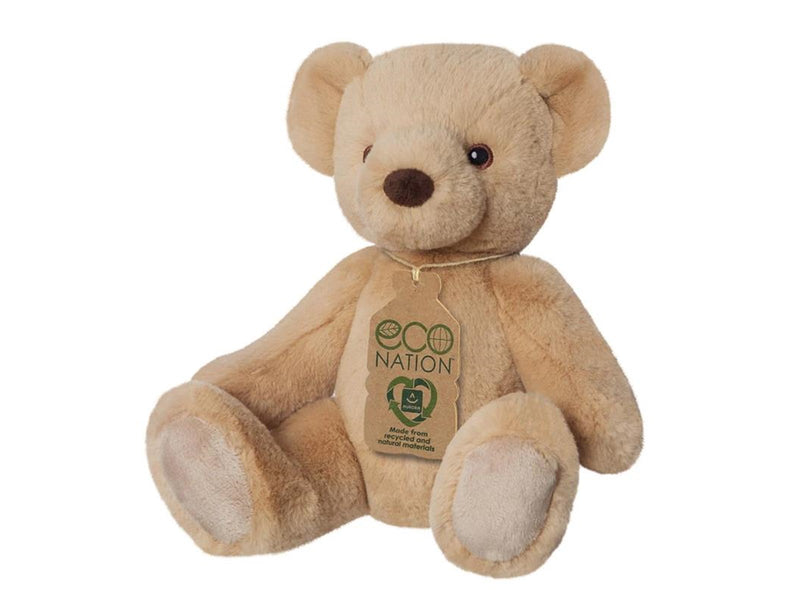 Eco Nation – Plush Toy / Cuddly Teddy Bear 28 cm Eco-Friendly