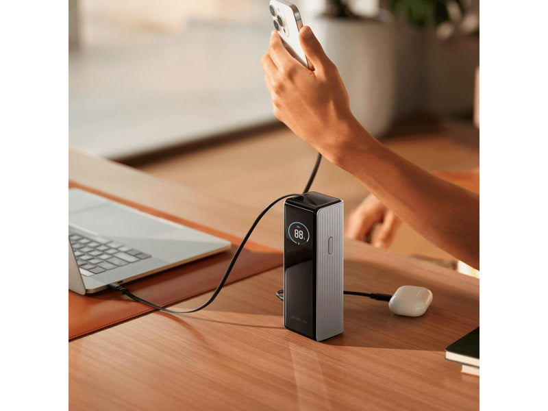 EcoFlow RAPID 25K 170W - 2x Built-in 100W USB-C Cables - 25000 mAh