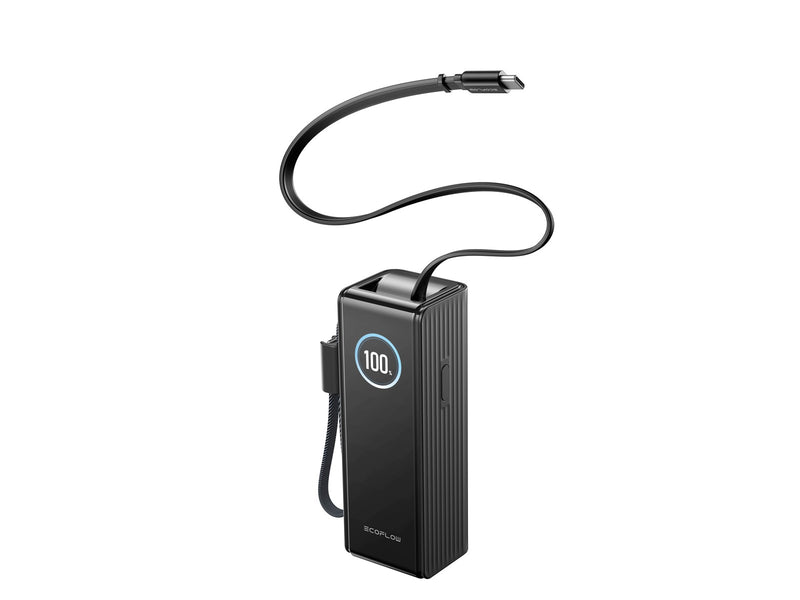 EcoFlow RAPID 25K 170W - 2x Integrierte 100W USB-C-Kabel - 25000 mAh