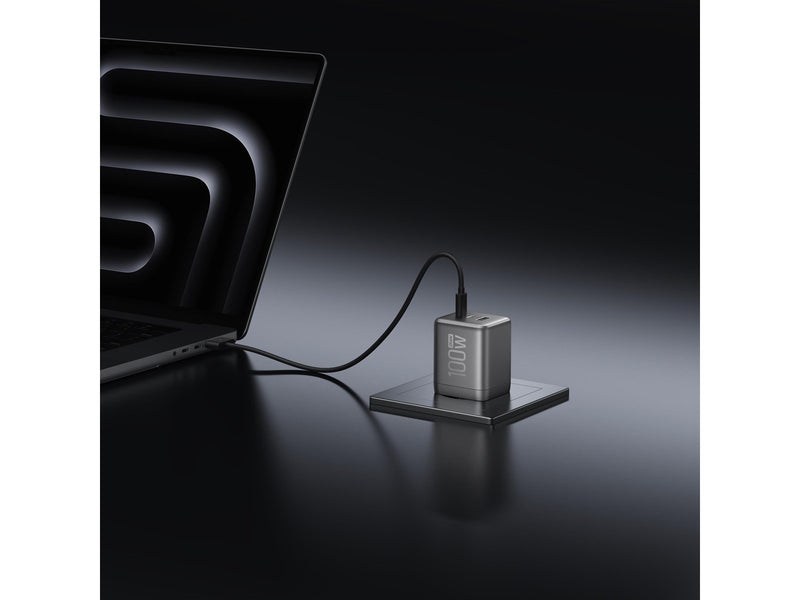 EcoFlow RAPID Pro 100W - GaN Fast Charger (USB-A + 2x USB-C)